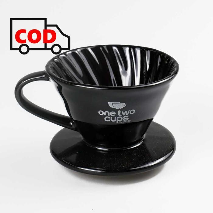 Alat Penyaring Kopi V60 Gelas Filter Dripper Ampas Bubuk Halus