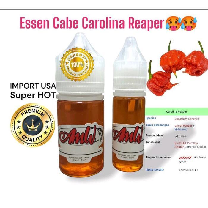 Essen Cabe Carolina Reaper Import Usa 100 % Original