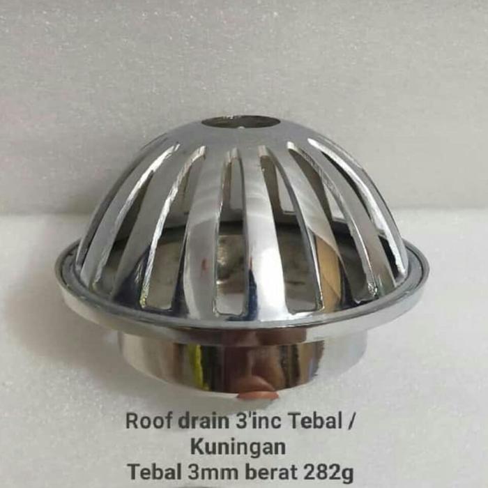 Roof drain 3 inch kuningan / Roof drain kuningan 3 inch