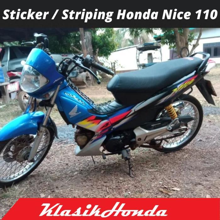 Sticker / Striping Honda Nice 110