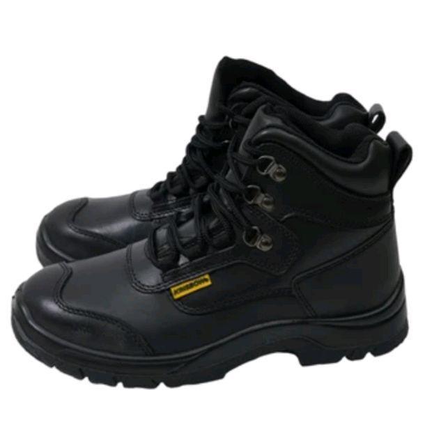 Krisbow Orion Sepatu Pengaman 6 Inci - Hitam Safety Pria