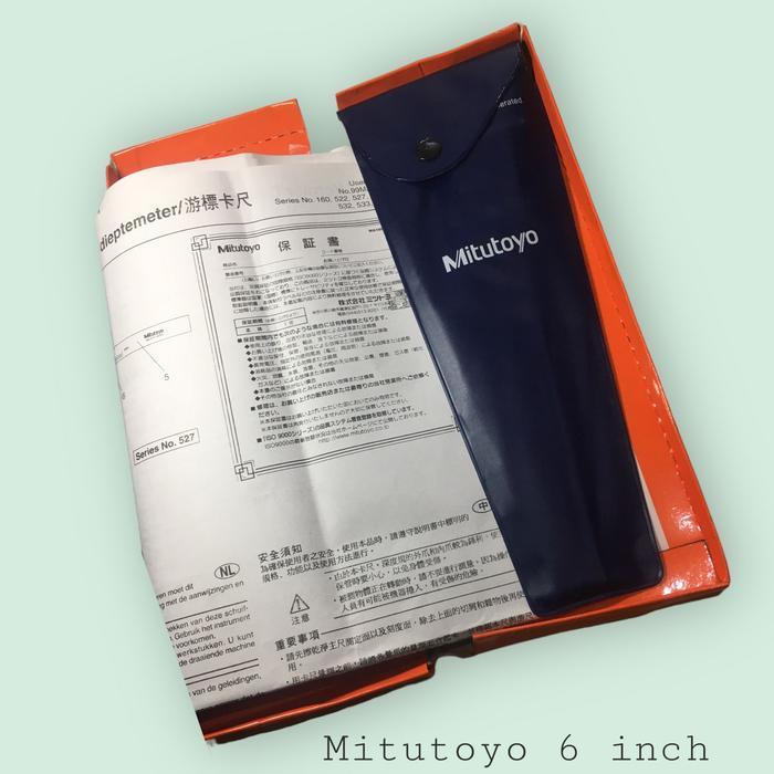 sigmat/jangka sorong/vernier caliper 6" Mitutoyo - 0,05