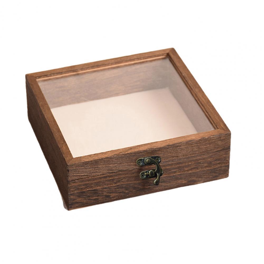 Long-lasting Butterfly Container Wood Specimens Display Case with Smooth Edges High-visibility