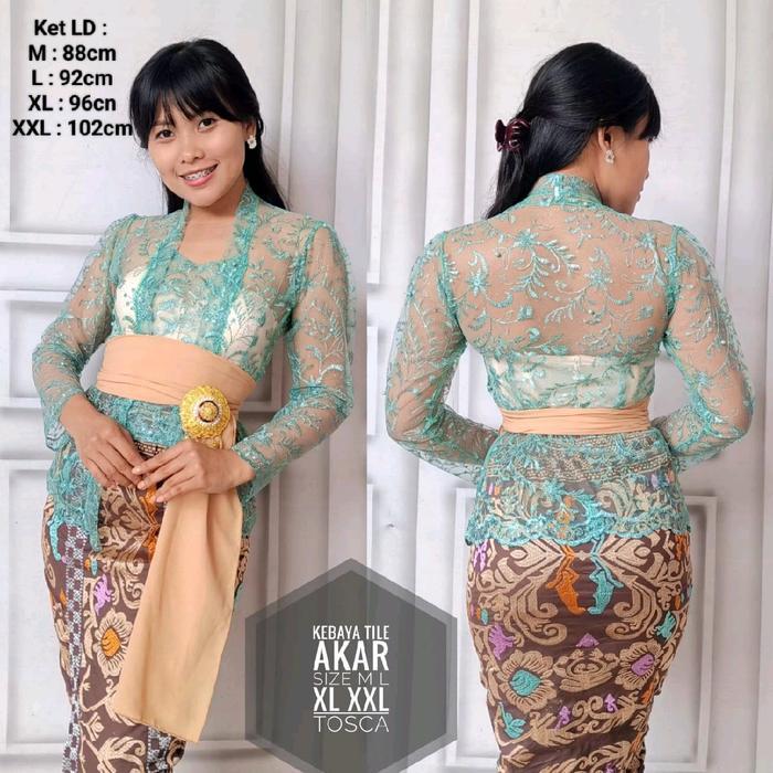 Kebaya Tile Wanita Atasan