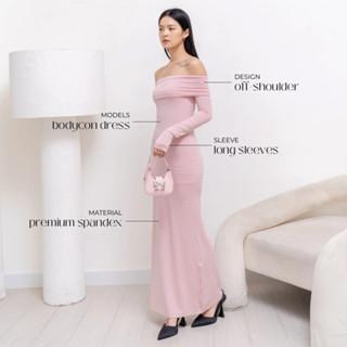 [Gurlbucket] Maxi Dress / Long Dress / Dress Spandex "Pakaian Wanita"