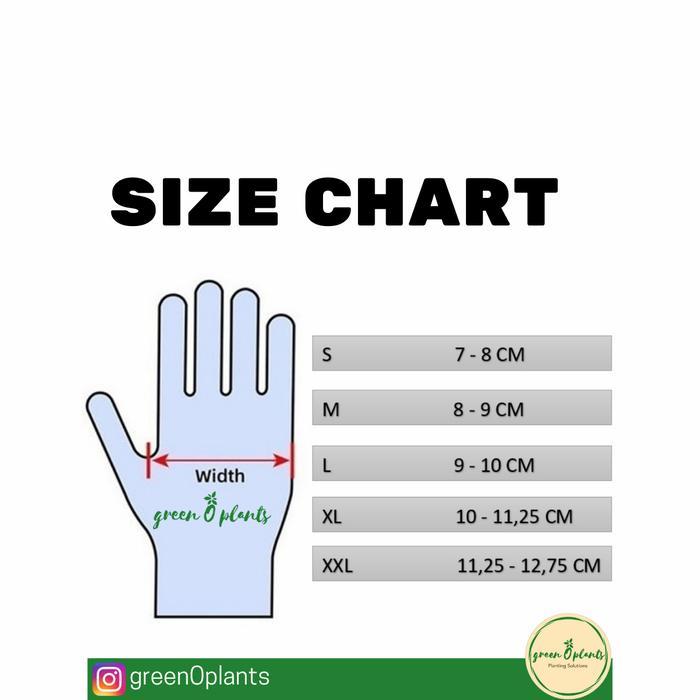 "New" Sarung Tangan Karet / Sarung Tangan Berkebun