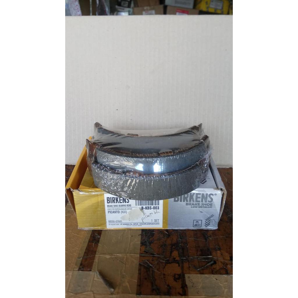 Kampas Rem Belakang Kia Picanto