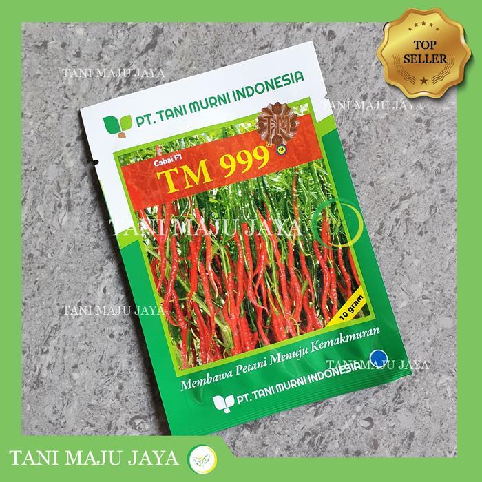 Benih Cabai TM-999 Cabai Hibrida F1 10 gram Bibit Cabai Panjang Keriting Tahan Virus ASLI Original
