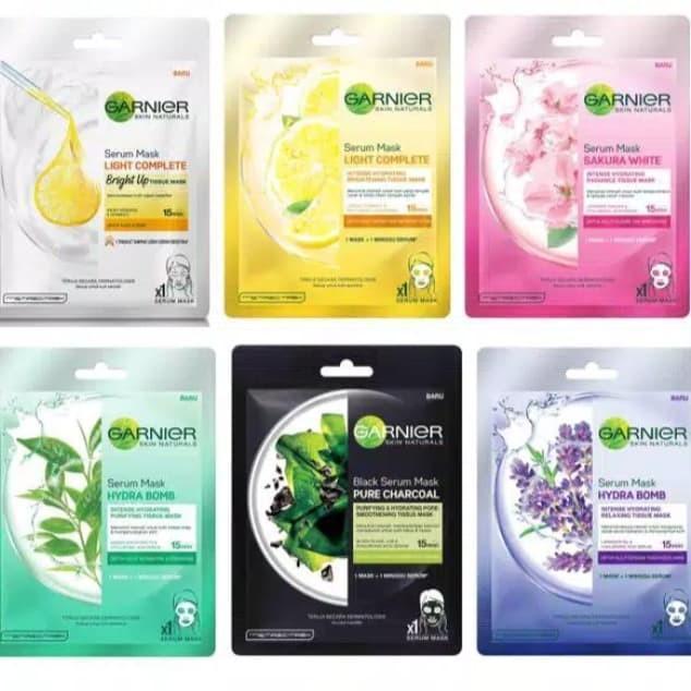 Garnier Serum Mask Skincare Masker Wajah