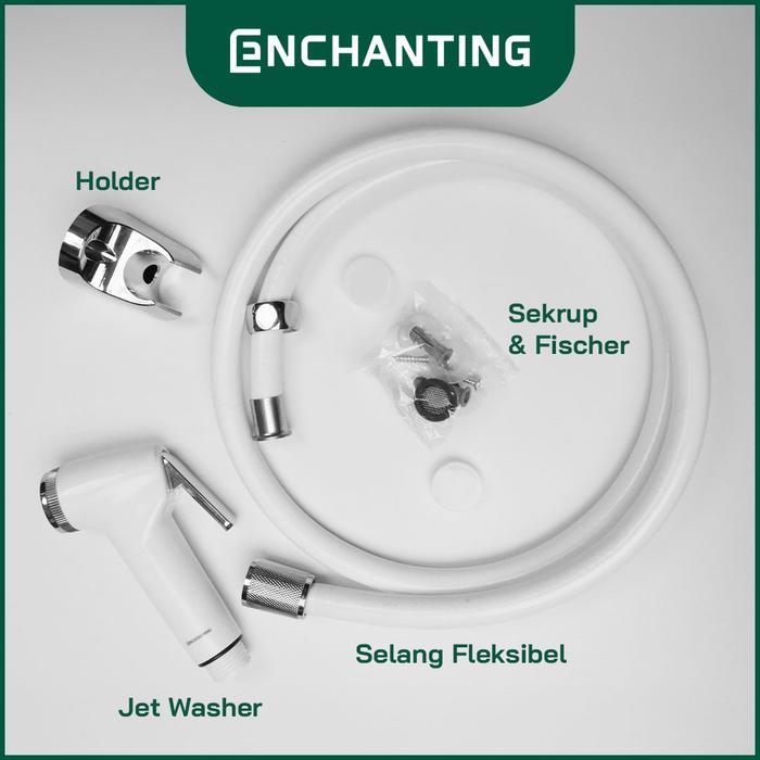 JET WASHER CLOSET / TOILET EUROPE ENCHANTING E1 SERIES