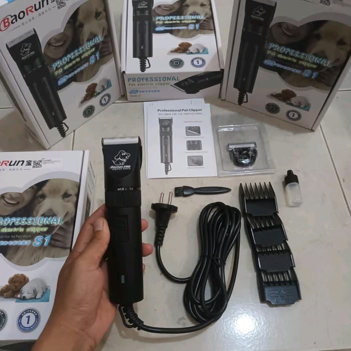 COD Mesin Cukur Baorun S1+Mata Pisau Cadangan Original