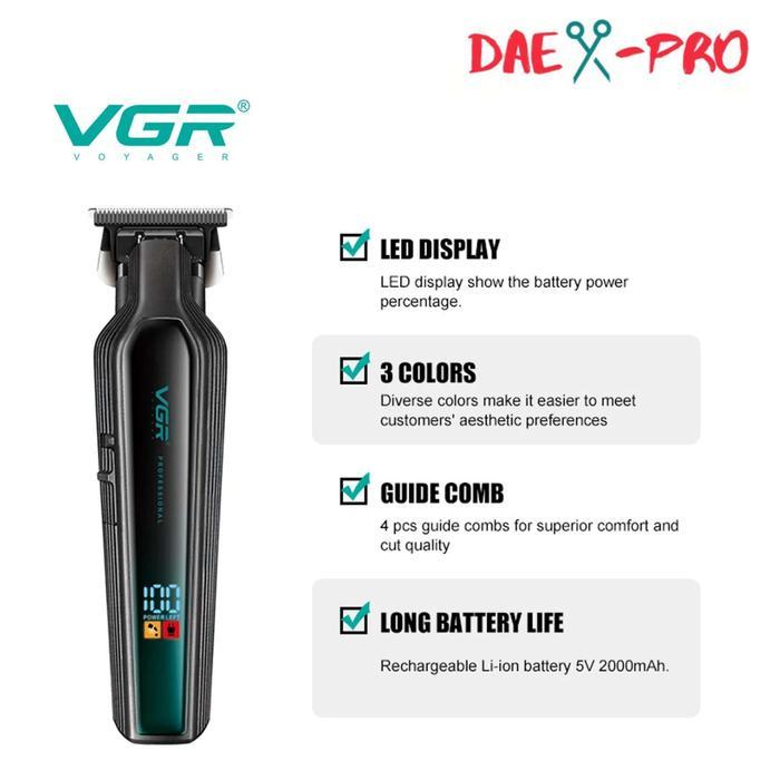 VGR V 930 HAIR TRIMMER CERAMIC TITANIUM BLADE / TRIMMER VGR 930