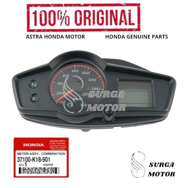 SPEEDOMETER SPEEDO SPIDO METER SPIDOMETER VERZA ASLI ORI HONDA AHM . 37100K18901 37100-K18-901