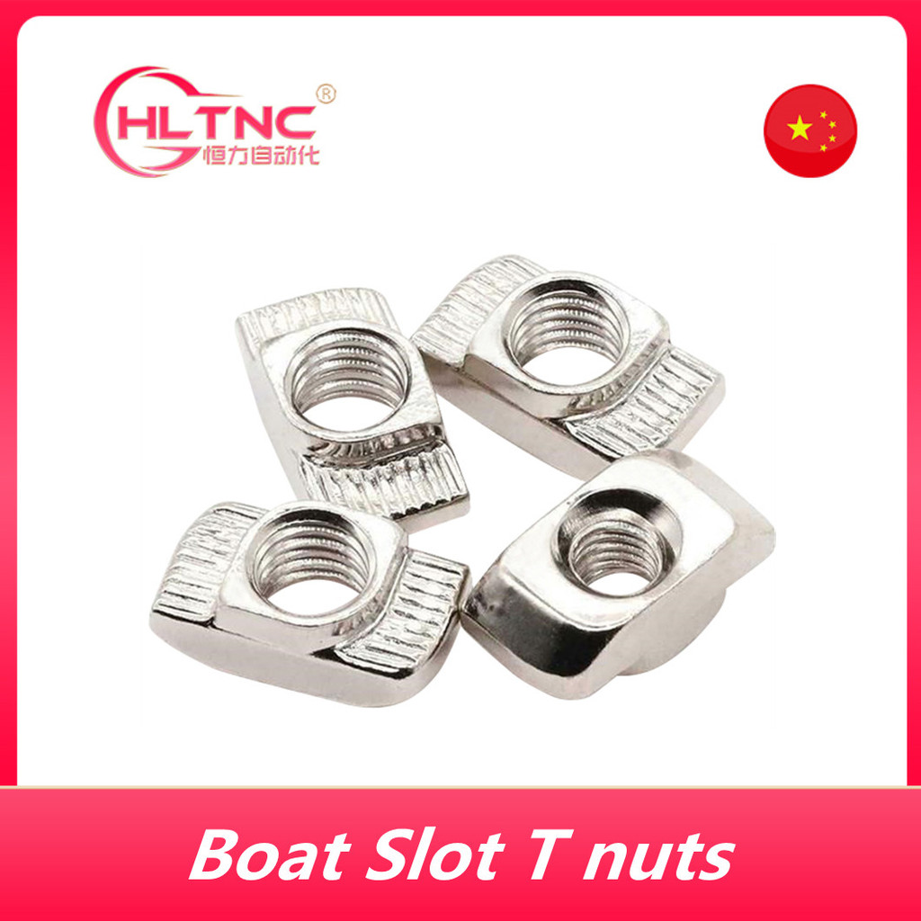 PROMO HARI INI T Block  nuts M3 M4 M5 M6 hammer nut boat nut Slot t nut Sliding hammer nut for 2020 