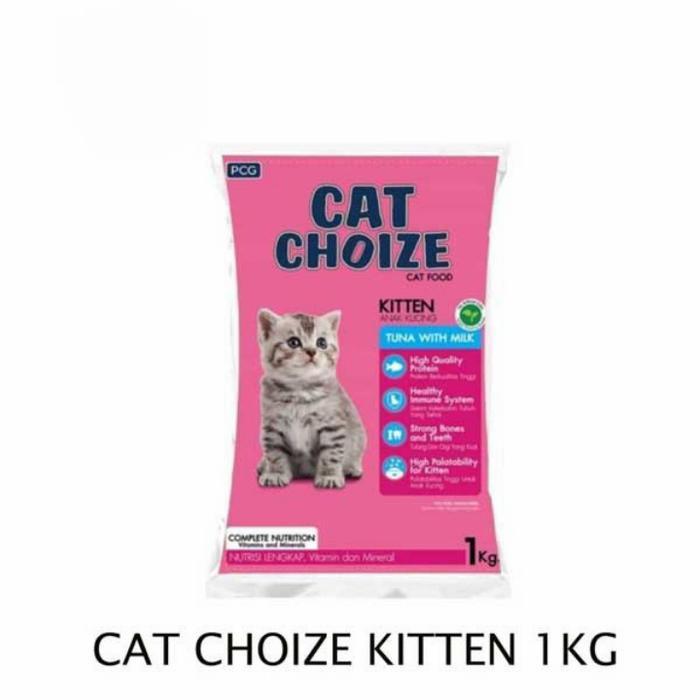 Cat Choize Kitten 1kg / Makanan Kucing Cat Choize Kitten