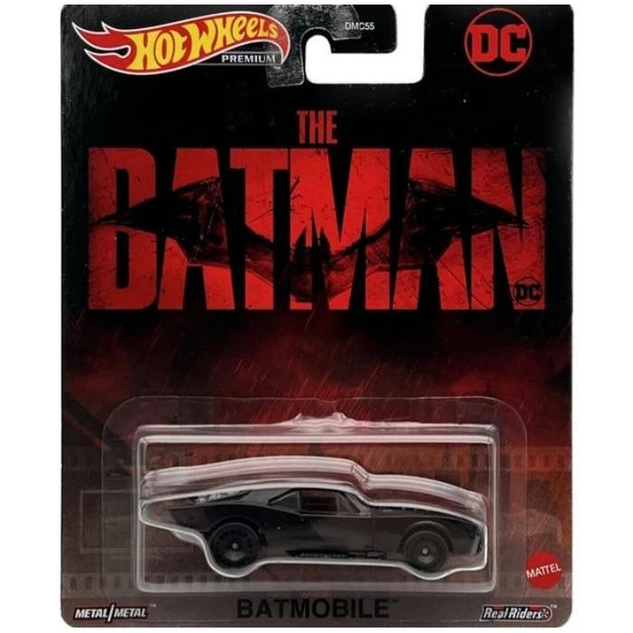 HOT WHEELS PREMIUM BATMAN BATMOBILE VELG HITAM