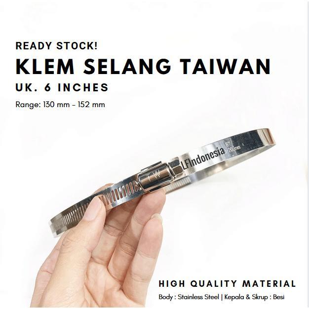 "New" Kleman 6" / klem 6 inch (150 mm)