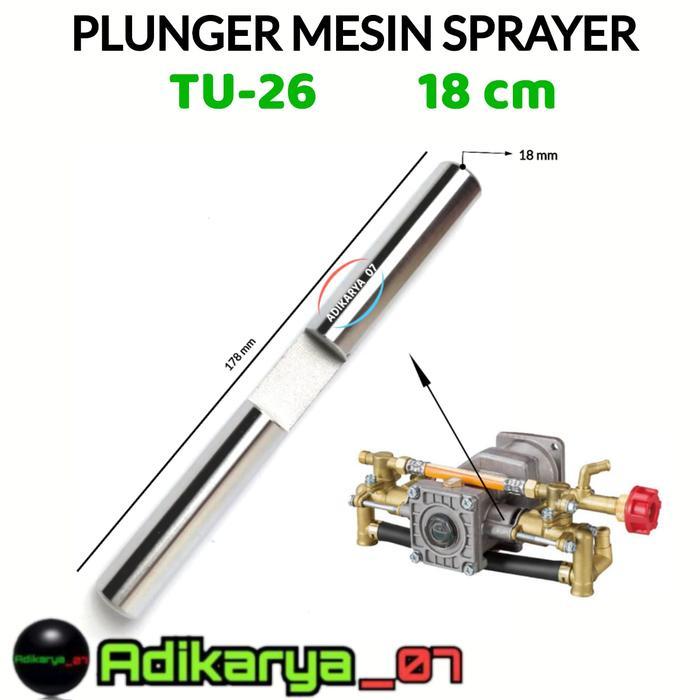 PLUNGER TU26 SEMPROTAN HAMA PLUNGER 3WZ4 TU26 SILVER