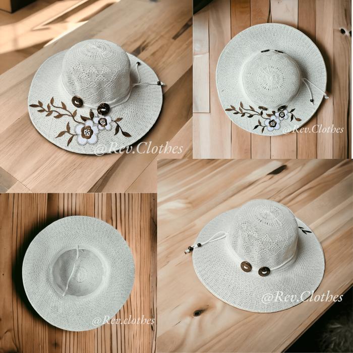 Topi Haji & Umroh Wanita Rajut Bundar Premium