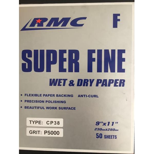 Amplas #5000/Amplas grit 5000 per lembar