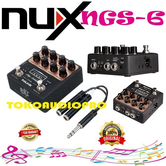 Efek Gitar Nux Verdugo Srs Amp Academy Amp Modeler Ngs-6 Efek Gitar Co