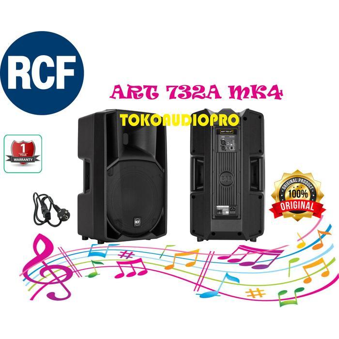 Rcf Art 732A Mk4 12 Inch 2 Way 1400W Active Speaker Rcf Art732A Co