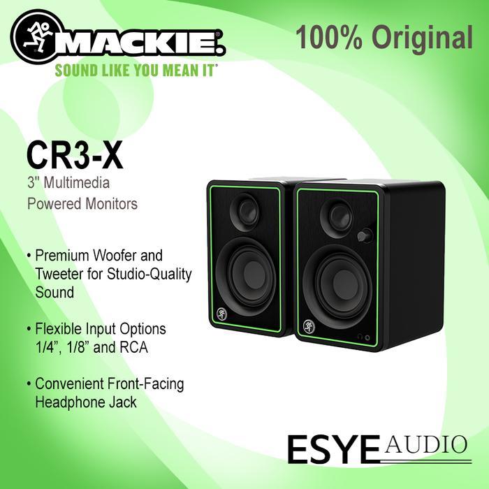 Mackie CR3X Speaker Monitoring