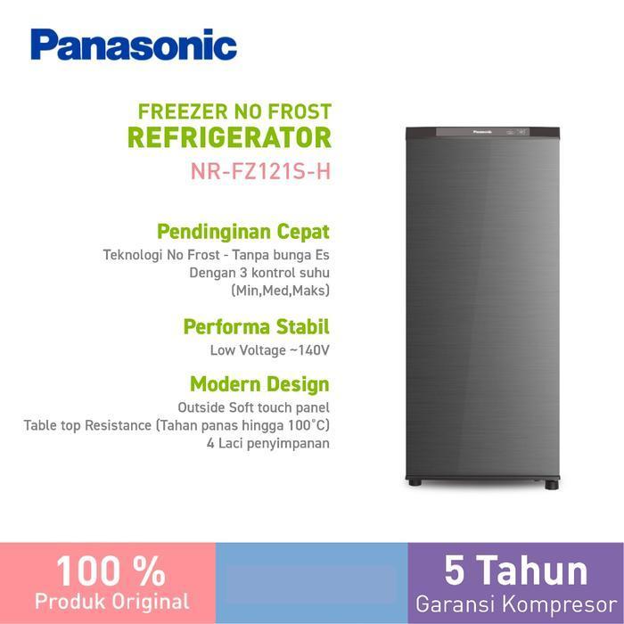 Freezer PANASONIC NRFZ-121SH 4 Rak No Frost Freezer
