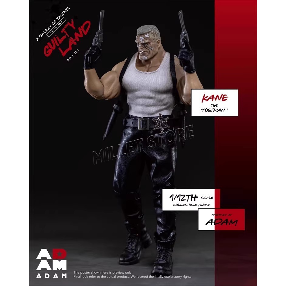 Adg-001 Evil Capital Postman Kane 1/12 Movable Doll Boy Gift El Toy In Stock