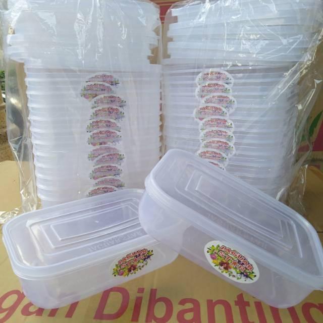 Tepak kotak makan / Food Container Plastik Tebal