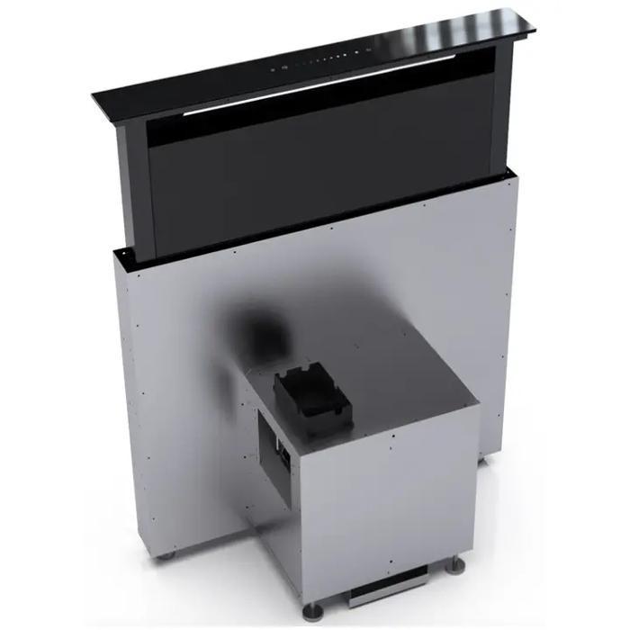 60CM 90CM SUPER QUIET STAINLESS STEEL DOWNDRAFT EXTRACTOR KITCHEN COOKER RANGE HOOD