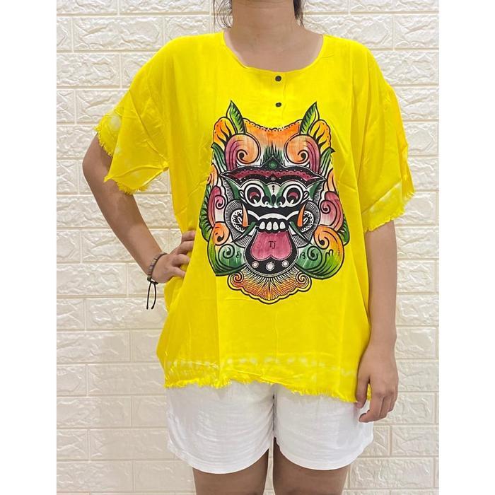 Sale Terlaris Cod - Original - Baju Barong Bali - Baju Bali - Kaos Bali - Baju Pantai Pria Wanita -