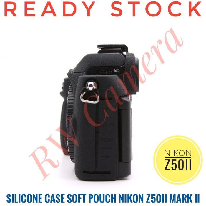 Z50II Silicone Case Nikon Z50 Mark II Sarung Karet Silikon Bag Tas Protective Armor Soft Case Pouch