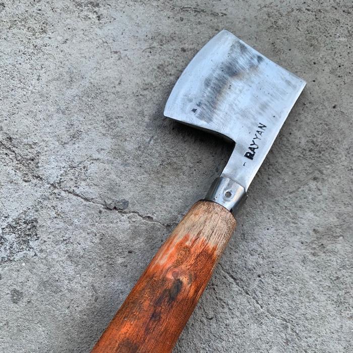 Kapak untuk kupas kelapa anti tumpul terbuat dari baja peer sepuhan Kitchenware