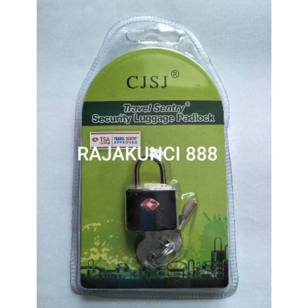 TERLARIS Gembok koper TSA / Gembok koper / Gembok tas / Gembok kecil TSA solid READY STOCK