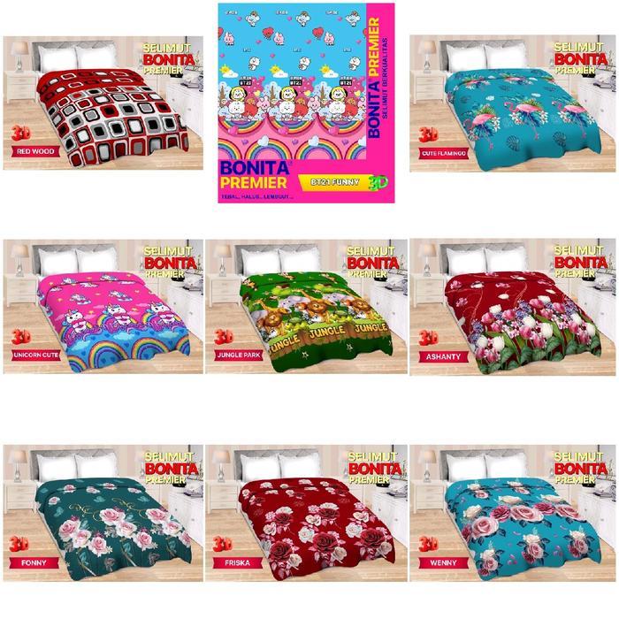 ORIGINAL Selimut Bonita PREMIER 160x200 PART 2 READY STOCK