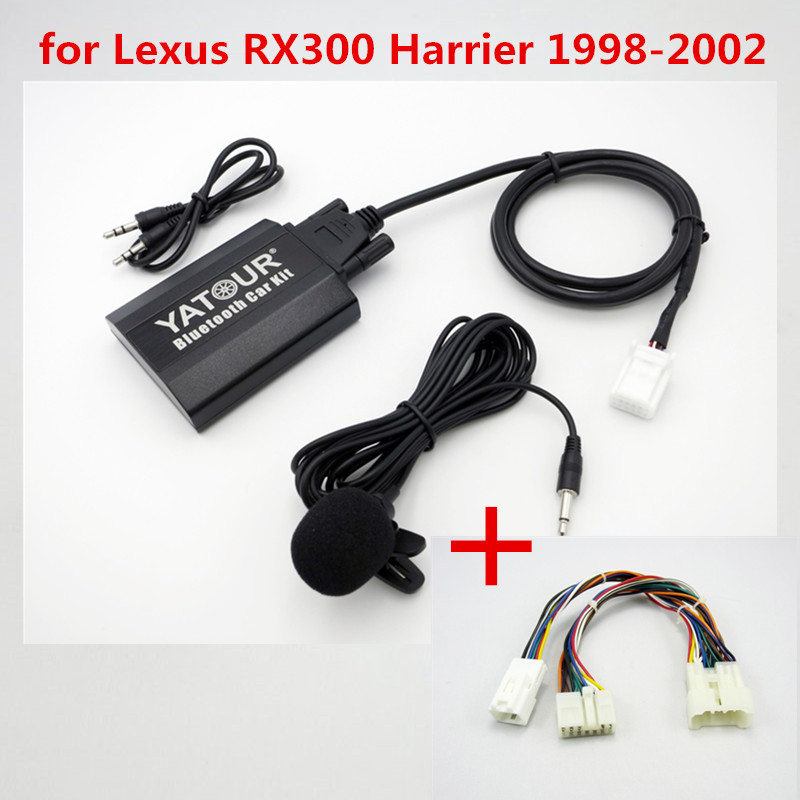 Yatour Bluetooth Car Audio Kit for Lexu RX 300 Toyota Harrier 1998-2002 Bluetooth AUX car MP3