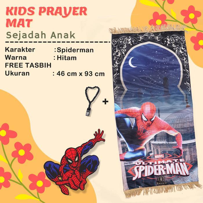 Sajadah Anak Karakter SPIDERMAN/sajadah /sajadah anak