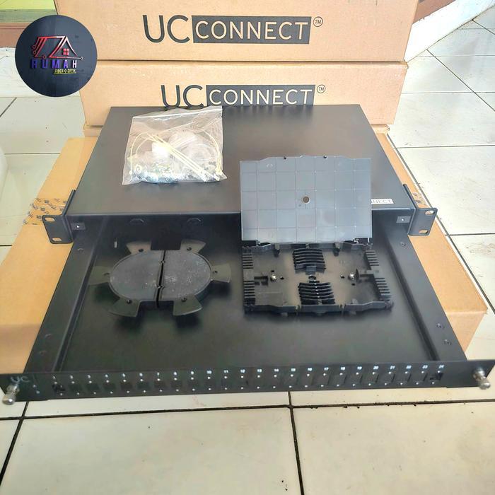 Otb 24 Core/Odf 24 Core Kosongan ( Hitam )