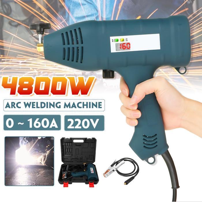 4800w 220V Mesin Las Busur Digital Listrik Genggam Otomatis Alat