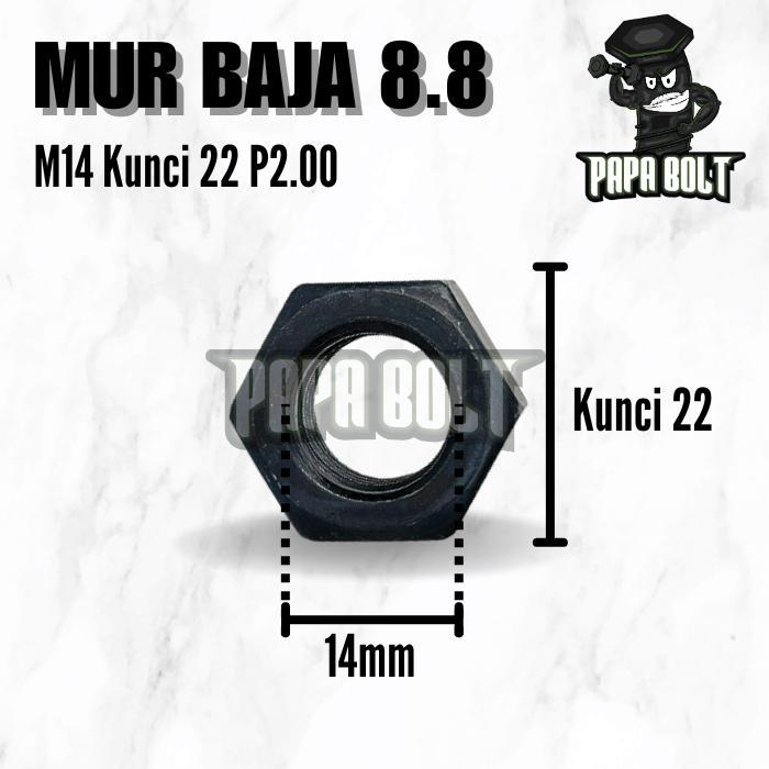 Mur Baja M14 / 14mm Kunci 22mm P 2.00