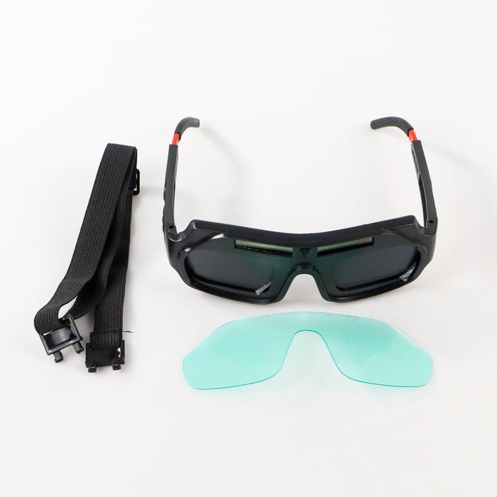 Kacamata Las Otomatis Auto Darkening Welding Goggle Original