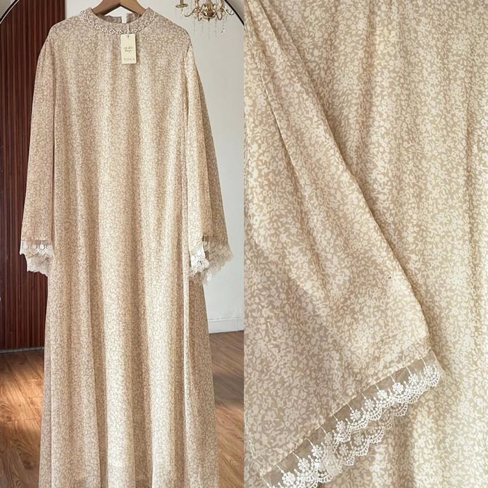 Yoya-Zevanna Dress- Dress Motif Elegant Full Furing