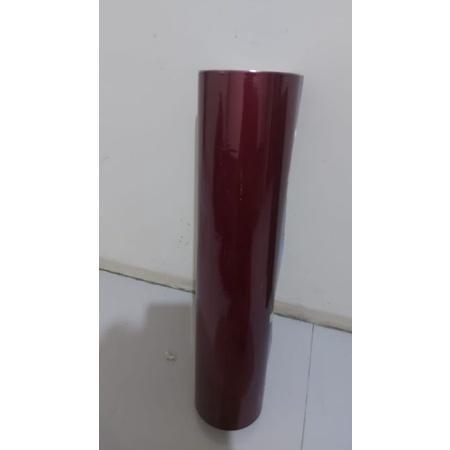 Stiker Skotlet Dark Red Candy Metalik Sticker Merah Maroon Glosy Motor Motorcycle