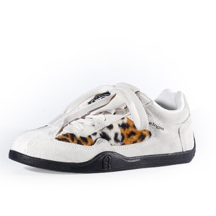 RAINGEL - Sepatu Lokal - ZAVIN - OFF WHITE LEOPARD