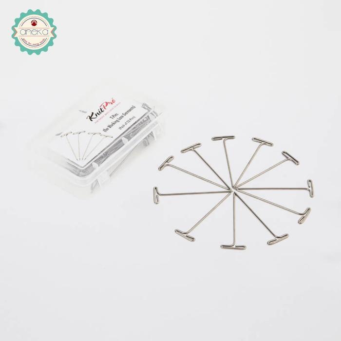 KNITPRO - T - Pins ( Pack Of 50 Pins ) by Anekabenang