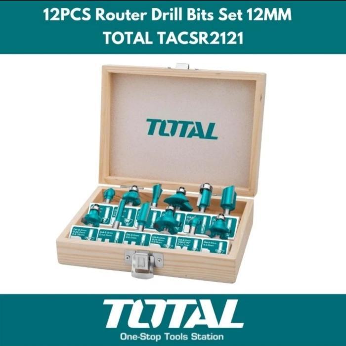 Mata Router 12Mm Bit Set Utk Makita Maktec 3600H 3601B Rp2300Fc Mt362
