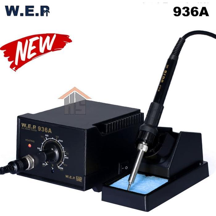 Wep 936A Solder Station Kit 220V Soldering Tool Original
