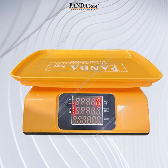 "New" Timbangan 30kg Timbangan Digital Buah Laundry Ikan Ayam Daging Meja ACS 30 kg PANDA SCALE