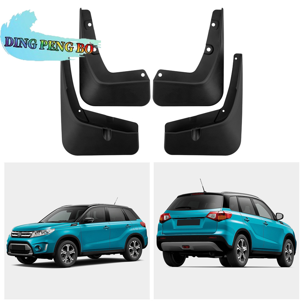 FOR 2016-2025 SUZUKI VITARA LY 4PCS MUD FLAP MUDGUARD MUD SPLASH GUARD FENDER SPLASH GUARD WHEEL MUD